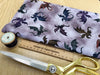 100% Cotton - Fire & Fury Dragons Grey - Nutex Fabric