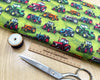 Cotton Fabric - Farmyard Tractors Print - Craft Fabric Material