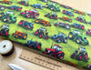 Cotton Fabric - Farmyard Tractors Print - Craft Fabric Material
