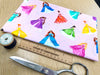 Nutex Fabric - Pretty Pink Princess Dreams - Cotton Quilting Craft Fabric
