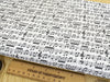 Premium Cotton Fabric - Music Notes Print Craft Fabric Material