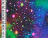 Cotton Fabric - Space Speckled Galaxy Print - Craft Fabric Material