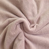 Super Soft Touch Bamboo Terry Towelling Fabric - Light Dusky Pink