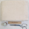 Upholstery Fabric - Basketweave Chenille - Cream