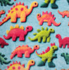 Soft Cuddle Fleece - 3D Dinosaur Print - Fleece Fabric Material