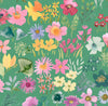 Lewis & Irene Quilting Fabric - Flowers Collection by Bluebellgray - Grass