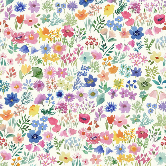 Lewis & Irene Quilting Fabric - Flowers Collection by Bluebellgray - Spring