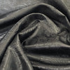 Paisley Jacquard Lining Fabric - Black Two Tone