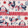 Christmas Fabric - Jolly Robins - Cotton Fabric