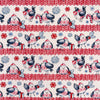 Christmas Fabric - Jolly Robins - Cotton Fabric