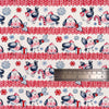 Christmas Fabric - Jolly Robins - Cotton Fabric