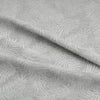 Cotton Rich Fabric Silver Grey 'Plume' Feather Design