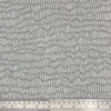 Cotton Rich Jacquard Upholstery Fabric Grey & White 'Rainfall' Design