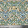 Outdoor Garden Fabric William Morris Strawberry Thief Blanc Cushion Fabric