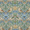 Outdoor Garden Fabric William Morris Strawberry Thief Blanc Cushion Fabric
