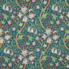 Outdoor Garden Fabric William Morris Golden Lily French Blue Cushion Fabric