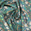 Outdoor Garden Fabric William Morris Golden Lily French Blue Cushion Fabric