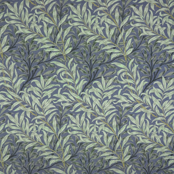 Outdoor Garden Fabric - Willow Bough Charcoal Grey - Digitally Printed PU Coated UV Resistant Water Repellent Material
