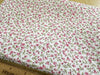 Cotton Fabric - Pretty Pink Ditsy Floral Print on Cream