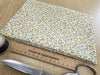 Cotton Fabric - Pretty Yellow Ditsy Floral Print on Cream