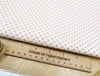 Cotton Poplin Fabric - Baby Pink Polka Dot Spots on Ivory - Craft Fabric Material