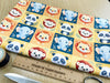 Cotton Fabric - Cute Baby Safari Animals Nursery Craft Fabric Material