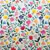 Cotton Fabric - Bright Summer Flowers Print
