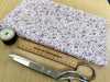 Cotton Fabric - Pretty Rose Lilac Ditsy Floral - Craft Fabric Material