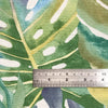 Cotton Rich Canvas - Tropical Leaf Print