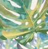 Cotton Rich Canvas - Tropical Leaf Print
