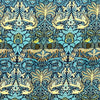 William Morris - Percale Cotton - Dressmaking Fabric - Peacock & Dragon