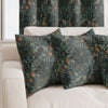 Luxury Velvet Fabric - William Morris Golden Lily Ember Velvet Upholstery Fabric