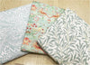 Fat Quarter Bundle - William Morris- Duck Egg Blue- Bird floral Print Craft Fabric Material