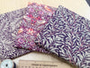 Fat Quarter Bundle - William Morris- Damson Purple - Bird floral Print Craft Fabric Material