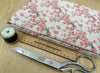 Upholstery Fabric - Cherry Blossom Floral Leaf Craft Cotton Rich Linen Look Material