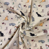 Furnishing Fabric - Winsome Whiskers Linen - Emma Lawrence Designs