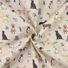 Furnishing Fabric - Barking Buddies Linen - Emma Lawrence Designs