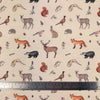 Furnishing Fabric - Forest Friends Linen - Emma Lawrence Designs