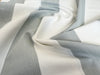 Upholstery Fabric - Romo French Blue & White Stripe Cotton Canvas Curtain Cushion Blind Fabric