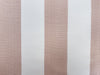 Upholstery Fabric - Romo Rose Pink & White Stripe Cotton Canvas Curtain Cushion Blind Fabric