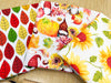 Fat Quarter Fabric Bundle - Autumn Gonks Sunflowers & Leaves Mix - 3 Piece Bundle