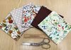 Fat Quarter Bundle - Squirrel & Hare Autumn Colour Mix Bunting Craft Fabric