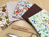 Fat Quarter Bundle - Squirrel & Hare Autumn Colour Mix Bunting Craft Fabric