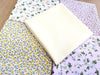 Fat Quarter Bundle - Pretty Pink & Yellow Ditsy Floral Mix