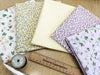 Fat Quarter Bundle - Pretty Pink & Yellow Ditsy Floral Mix