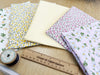 Fat Quarter Bundle - Pretty Pink & Yellow Ditsy Floral Mix