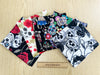 Fat Quarter Bundle - Gothic Skulls & Skeletons Halloween Craft Fabric Material
