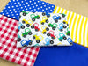 Fat Quarter Bundle - Children's Bright Farm Tractors Bunting Craft Fabric