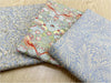 Fat Quarter Bundle - William Morris- Grey - Bird floral Print Craft Fabric Material
