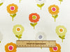 Half Panama Cotton - Elsa Tutti Fruiti Daisy Floral Print - Craft Upholstery Fabric